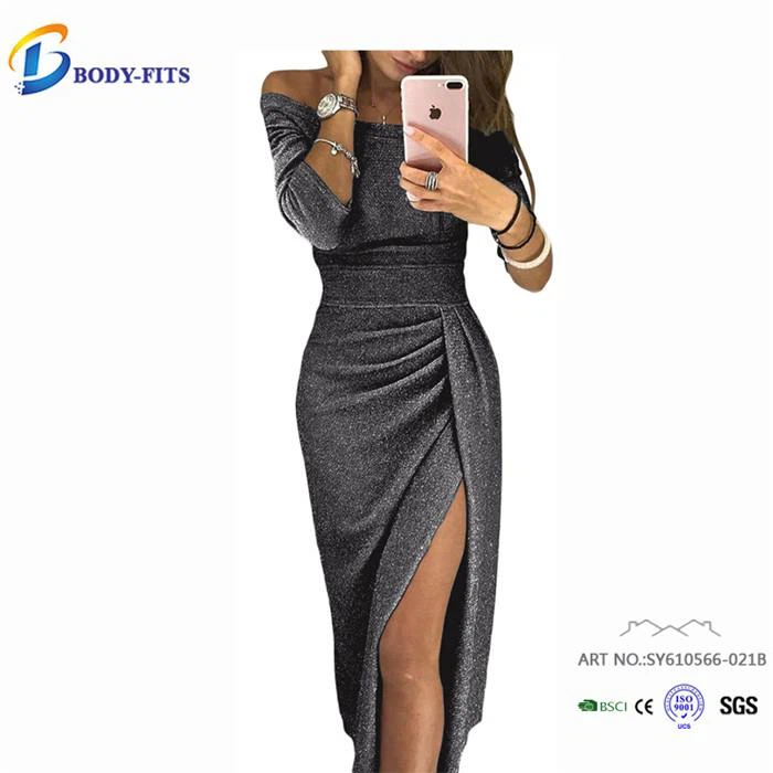 Spring Grey Dresses For Women